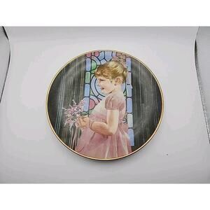 Bridesmaid Liz Moyes Magic Moments Of Childhood Danbury Mint Porcelain Vintage
